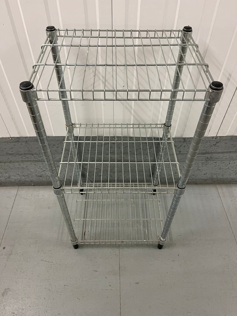 Metal wire storage shelving for sale