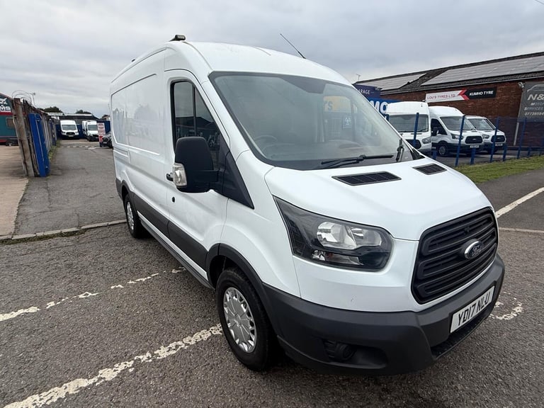 2017 Ford Transit 350 workshop van hiab crane euro 6 l2 h2 finance available  PANEL VAN Diesel Ma...