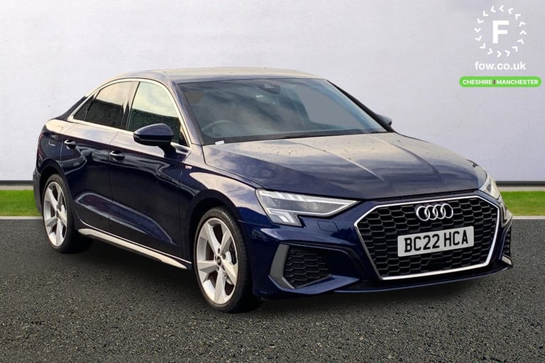 image for 2022 Audi A3 30 TFSI S Line 4dr Saloon PETROL Manual