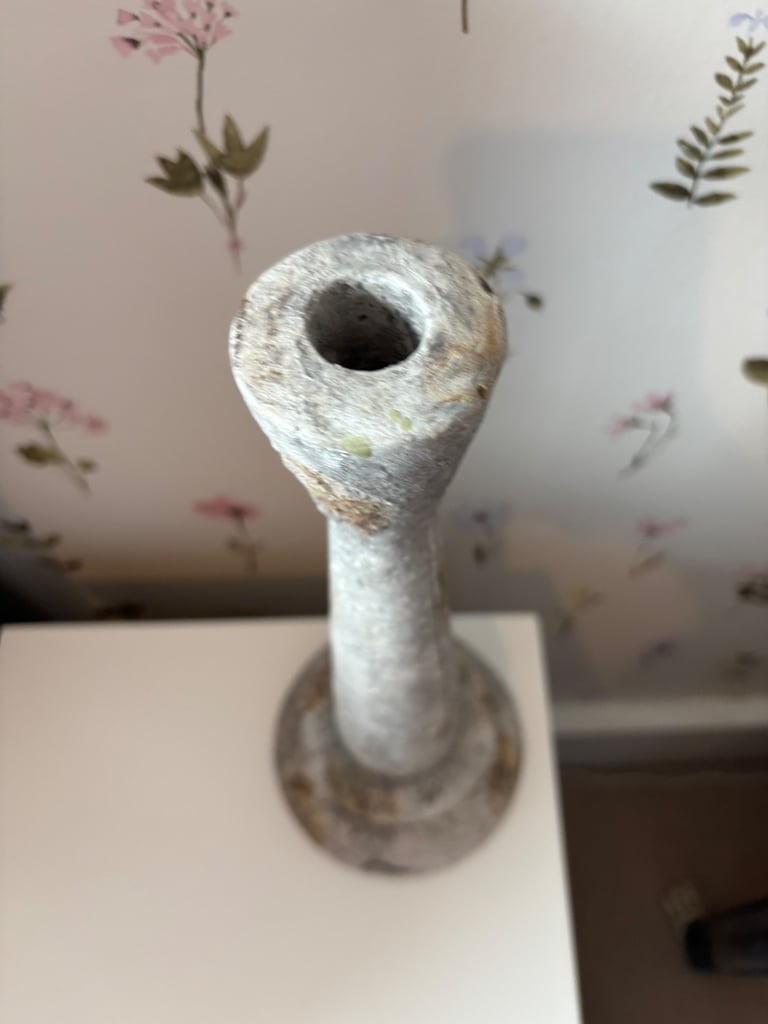 Gorgeous antique candlestick candle holder 