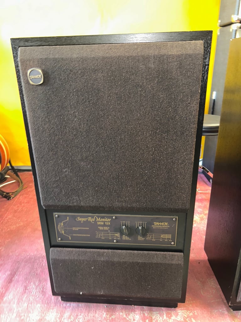 image for TANNOY SUPER RED MONITOR SRM12X pair Used Working 2x speaker