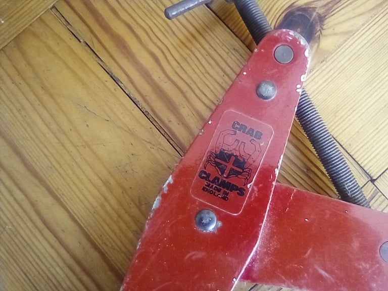 Posted in tools. 'Crab' clamp'.