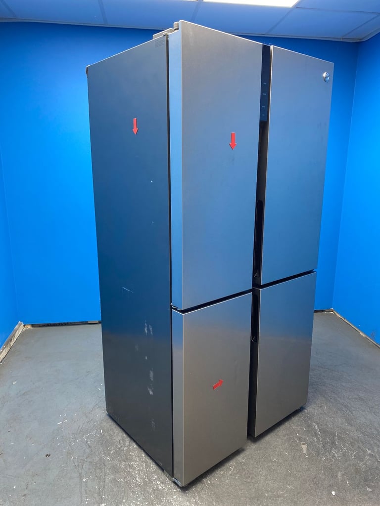 Hoover HSC918ENXK 567L No Frost American Style Fridge Freezer