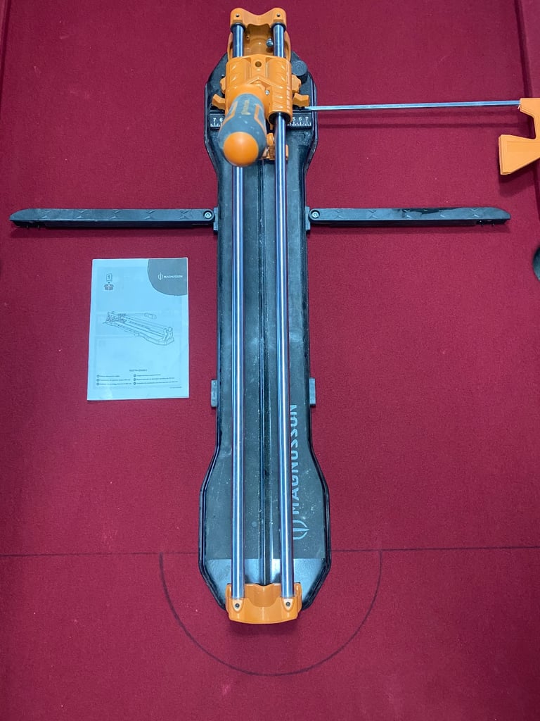 Magnusson 630mm manual tile cutter Bought new from screwfix and only used once