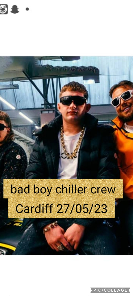 2 x bad boy chiller crew tickets