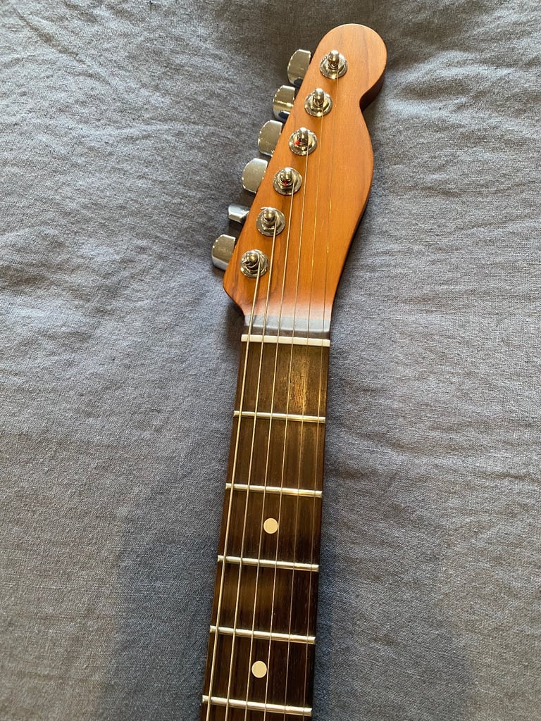 Fender Telecaster American Deluxe Partscaster, Warmoth 24.75” neck, Gibson humbuckers