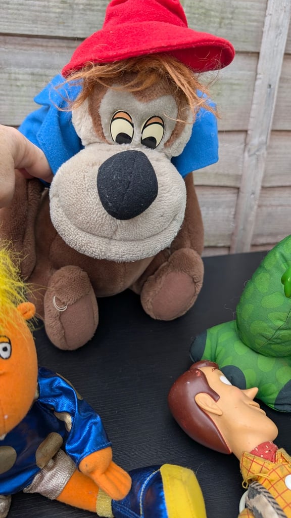 Vintage plush toys joblot tweenies _ toy story 