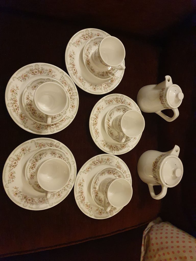 Fine china tea set