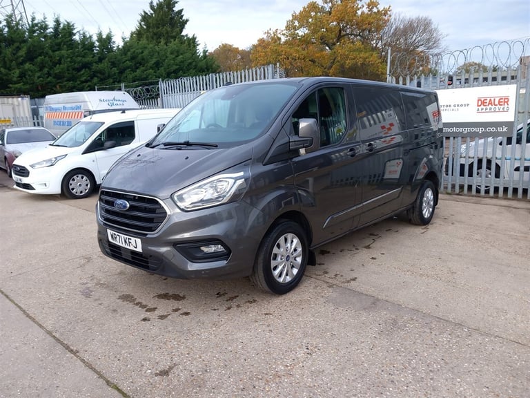 2021 Ford Transit Custom 300 LIMITED LONG WHEEL BASE AIR CON Box Van Diesel Manual