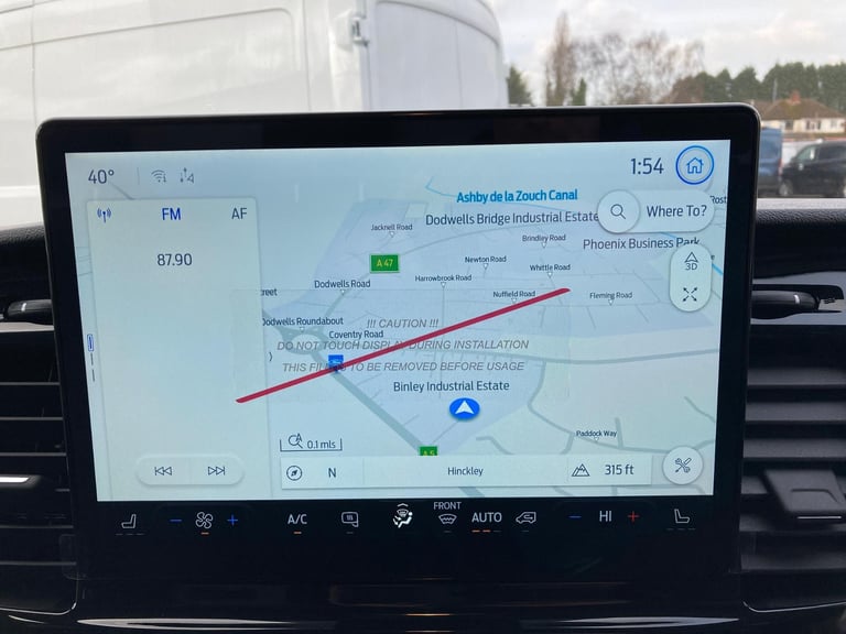 BRAND NEW ELECTRIC Ford E-Transit Trend Van 1.7 68kwh 184ps AUTO Moondust Silver