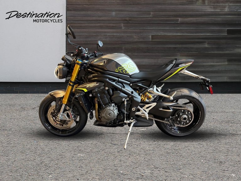 2025 Triumph Speed Triple 1200 RS PREMIUM COLOUR Petrol grey 6 Speed