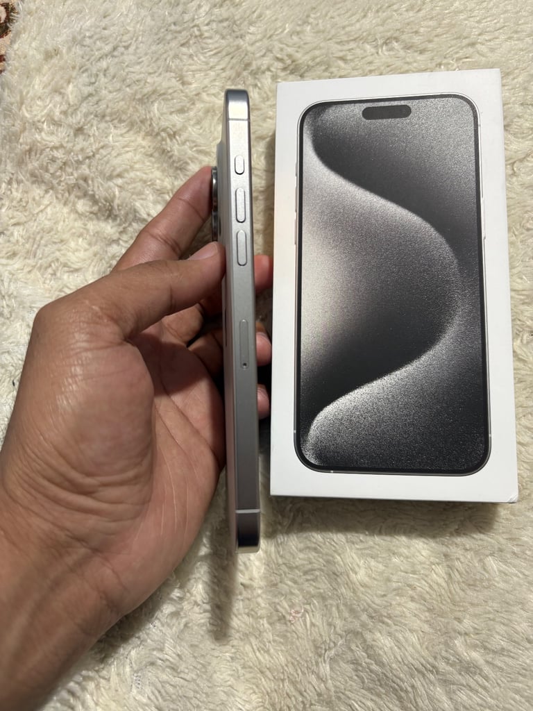 iPhone 15 Pro Max 256gb White Titanium 