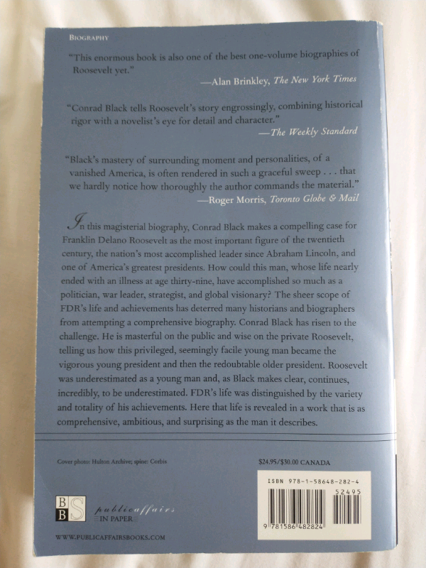 Conrad Black biography book