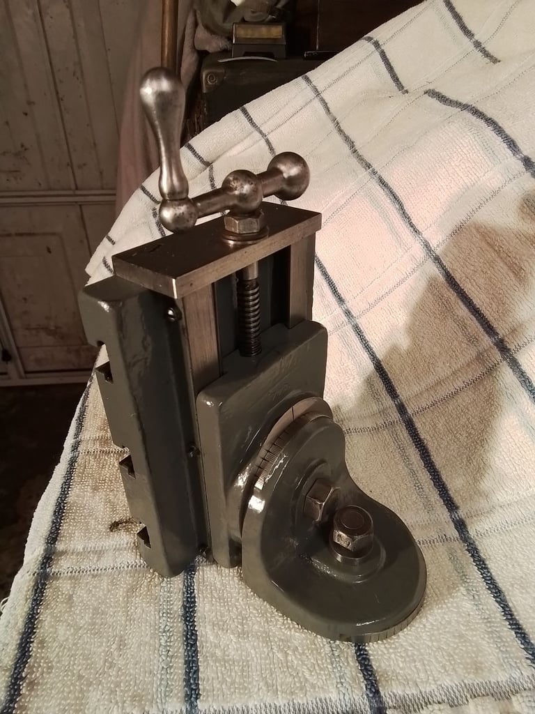 Myford vertical slide 