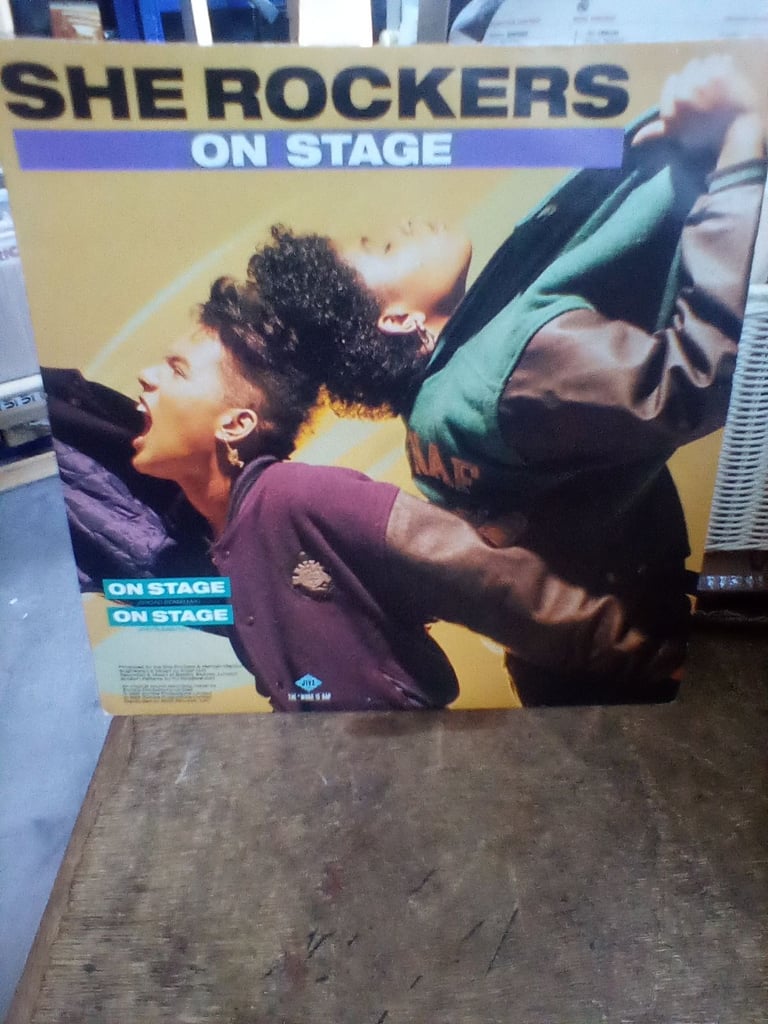 image for SHE ROCKERS, ON STAGE ,. 12 INCH VINYL, E.P.
