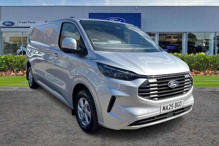 2025 Ford Transit Custom 280 Limited L2 LWB FWD 2.0 EcoBlue 136ps Low Roof, PLY LINED, SELECTABLE...