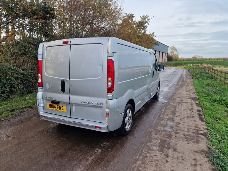 2014 Vauxhall Vivaro Silver  Drives Perfect  12mth MOT  SWB  Ready to Work