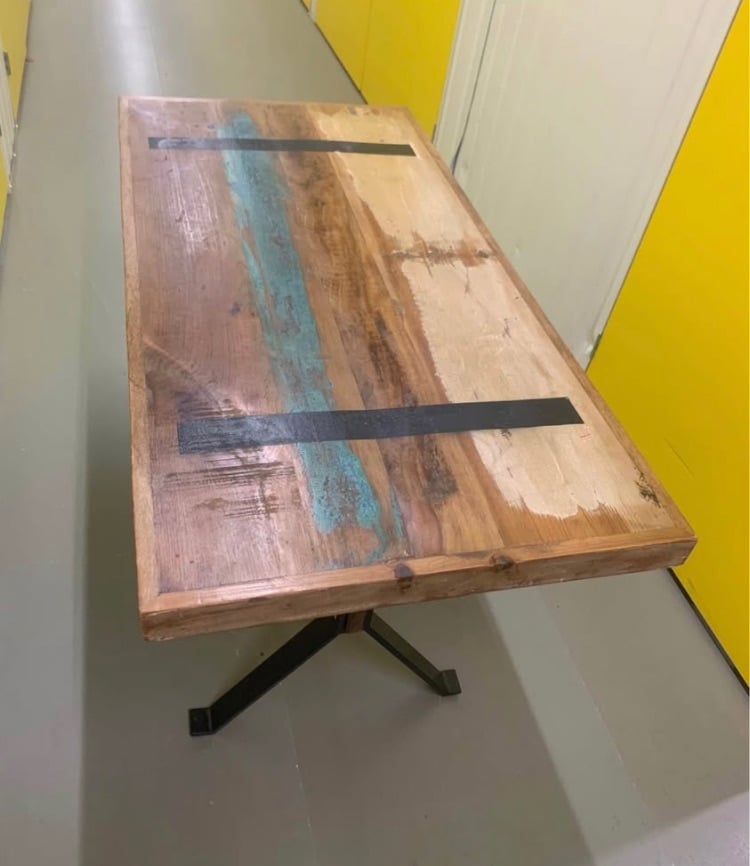image for Restaurant style wooden table