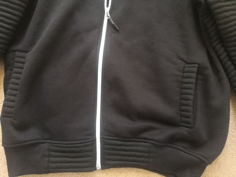 MONCLER Embroidered Zip Up Hooded Cotton Sweatshirt. Brand new, unused with original tag. 