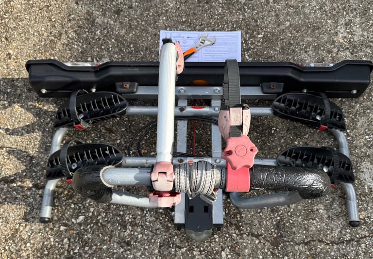 Witter zx200 two 2 bike tow bar towbar bike rack cycle carrier tilting Thule