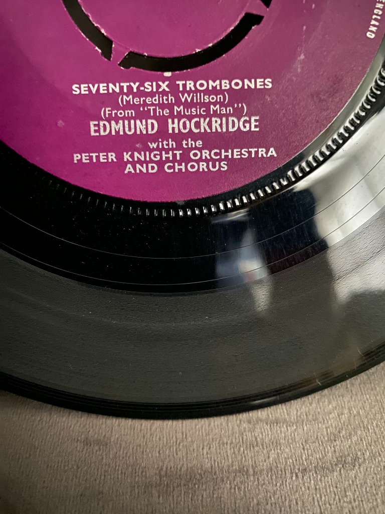 Pye Label - Edmund Hockridge. | in Okehampton, Devon | Gumtree