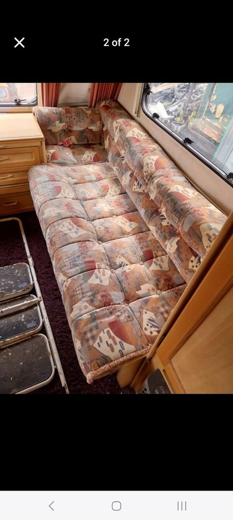 Caravan seat cushions 