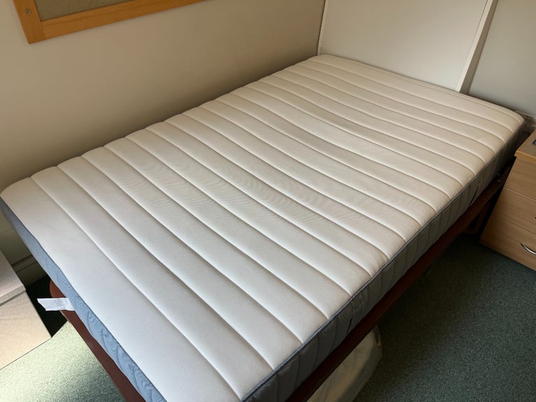 image for IKEA small double mattress - only 8 months used
