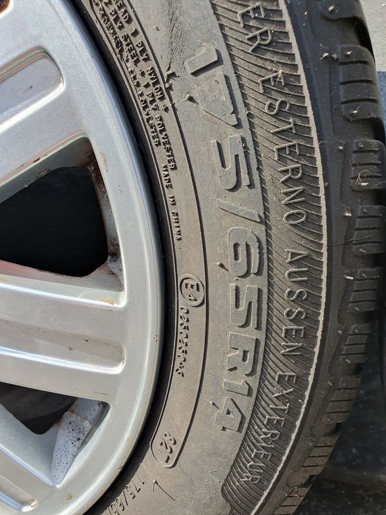 Ford Fiesta Alloy Wheels and Winter Tyres