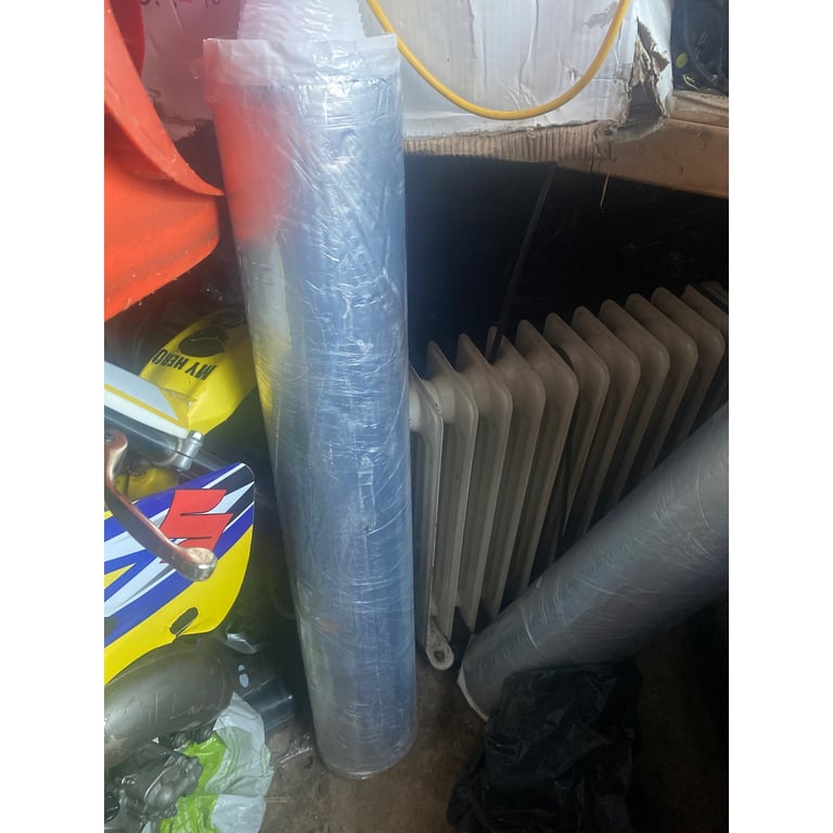 image for 2 full rolls of Stick on Rubber insulation 