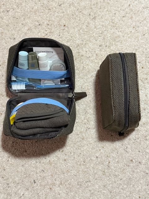 image for TWO British Airways Club World Amenity Kit /Wash Bags 