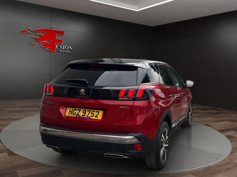 2017 Peugeot 3008 1.6 THP GT Line SUV 5dr Petrol EAT Euro 6 (s/s) (165 ps) HATCHBACK Petrol Autom...