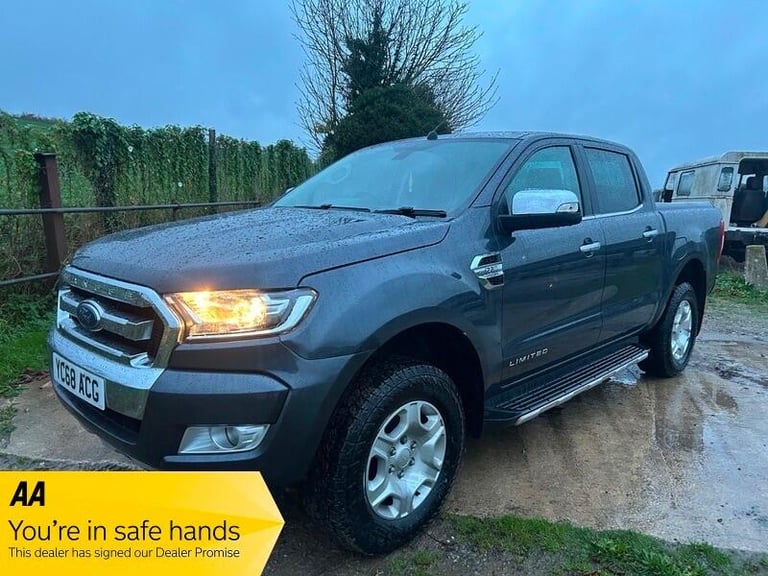  Ford Ranger 2.2 TDCi Limited 1 Pickup Double Cab 4dr Diesel Auto 4WD Euro 6 (160 ps) Diesel Auto...