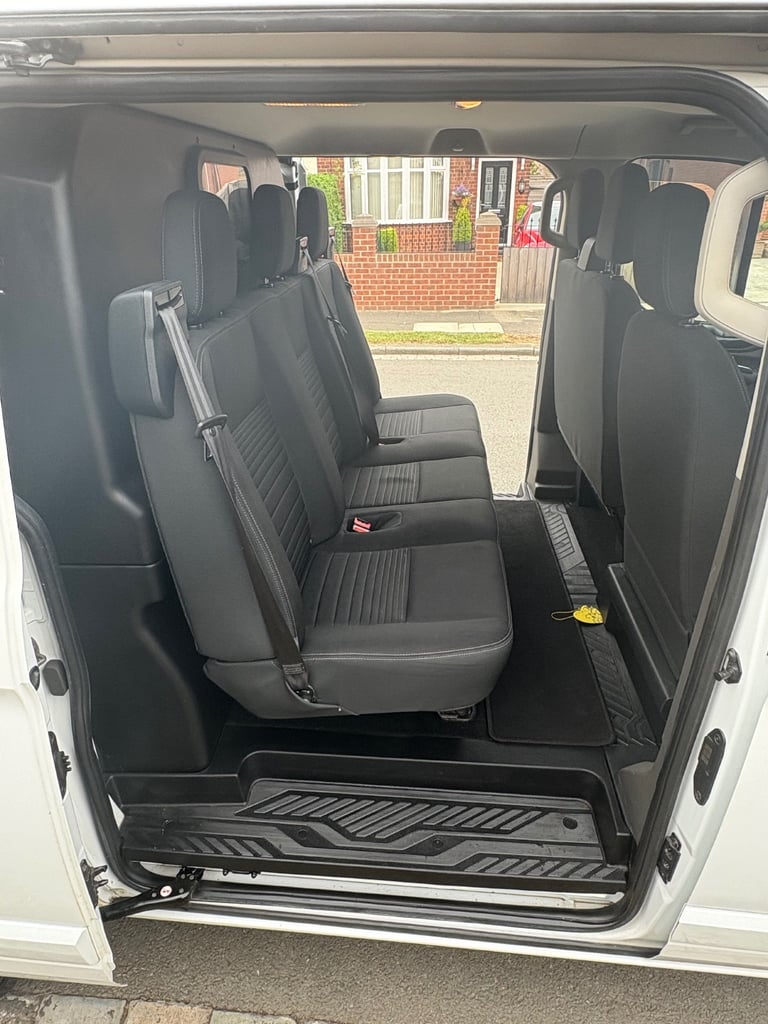 2020 FORD TRANSIT CUSTOM LIMITED CREW VAN AUTOMATIC 76K FSH NO VAT