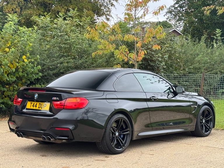 BMW M4 3.0 PETROL BI-TURBO AUTO DCT 2DR CONVERTIBLE ULEZ 2015 [15] BLACK