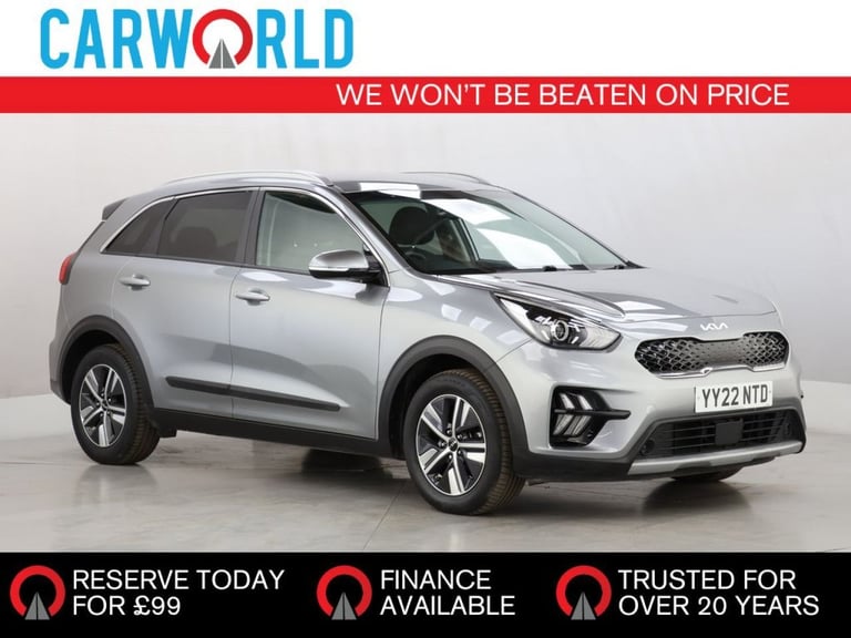 image for 2022 Kia Niro 1.6 GDi 2 SUV 5dr Petrol Hybrid DCT Euro 6 (s/s) (139 bhp) Automatic