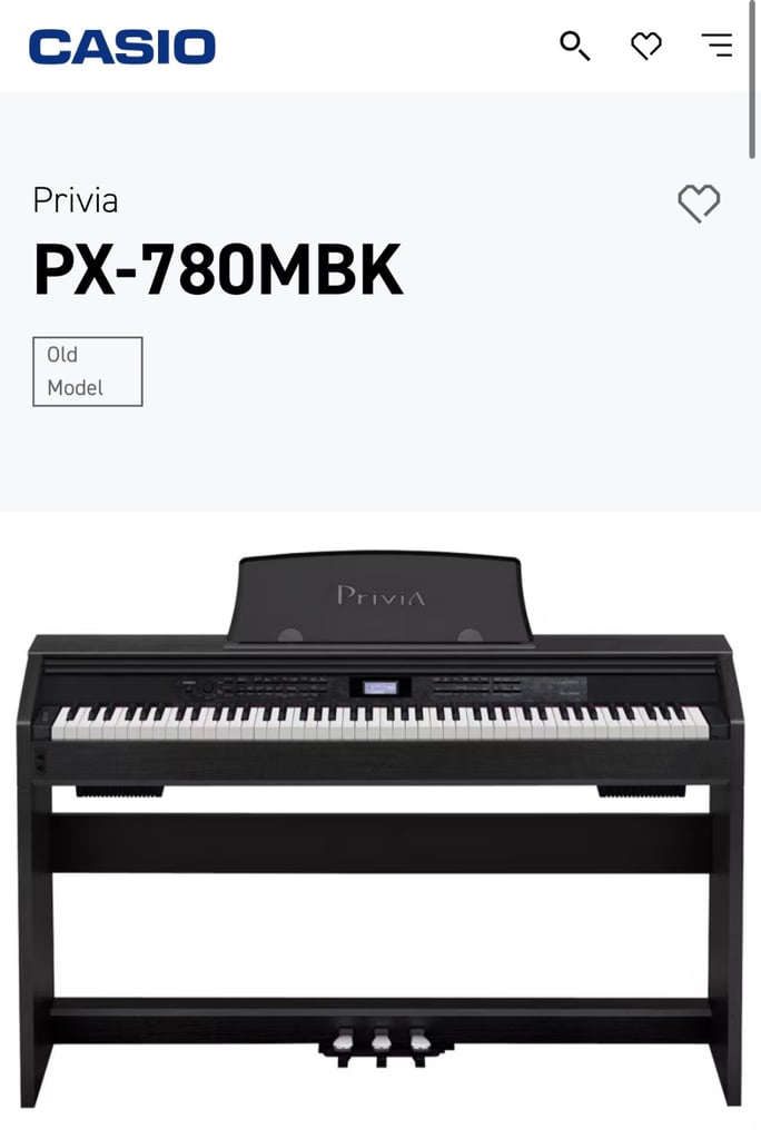 Casio Privia Px760 88 Key Digital Stage Piano