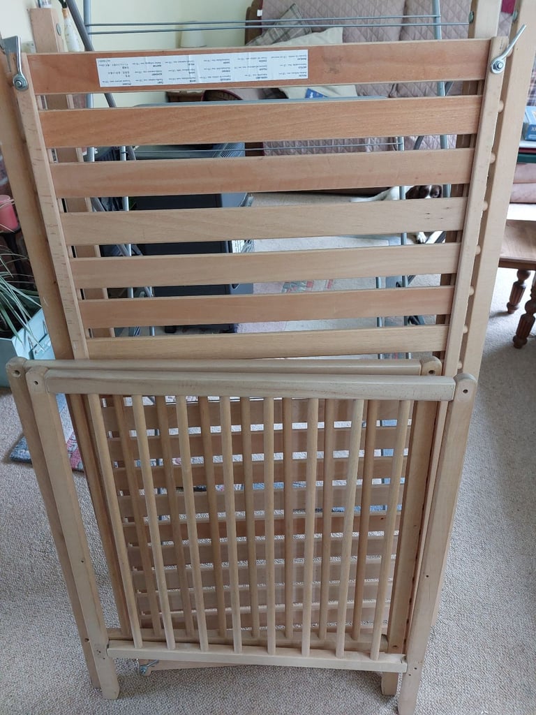 Wooden cot