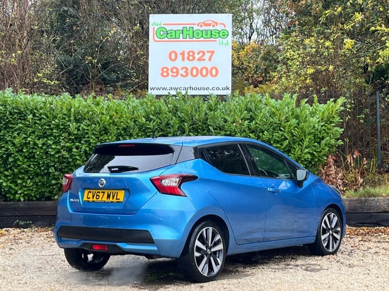 2018 67 NISSAN MICRA 1.5 DCI TEKNA HATCHBACK 5DR DIESEL MANUAL EURO 6 (S/S)  