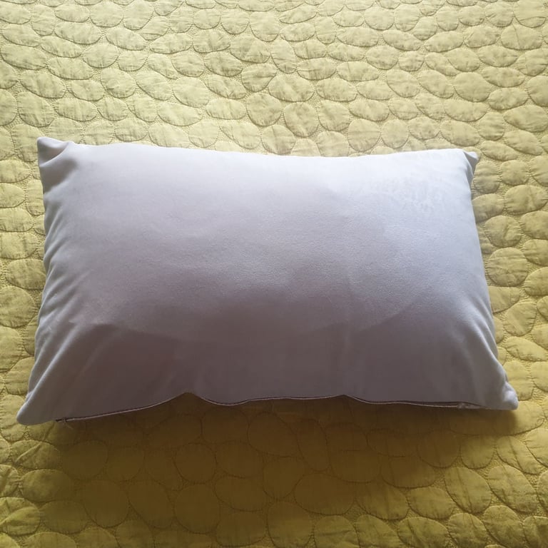 Rose Gold Foil Rectangular Cushion