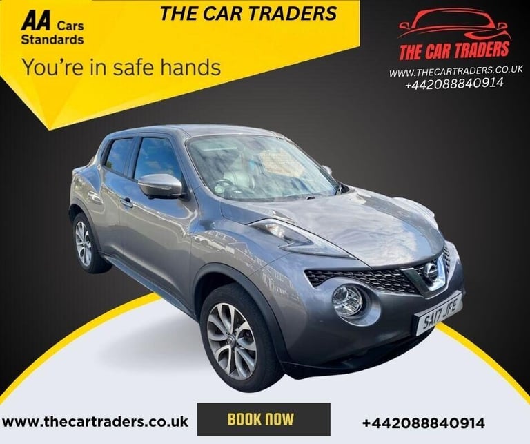 image for 2017 Nissan Juke 1.6 Tekna SUV 5dr Petrol XTRON Euro 6 (117 ps) SUV Petrol Automatic