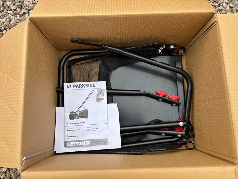 Parkside Manual Push Mower for upto 150m3