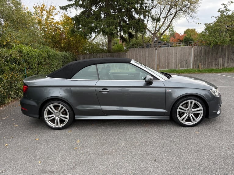 2014 Audi A3 Cabriolet 1.8 TFSI S line S Tronic quattro Euro 6 (s/s) 2dr