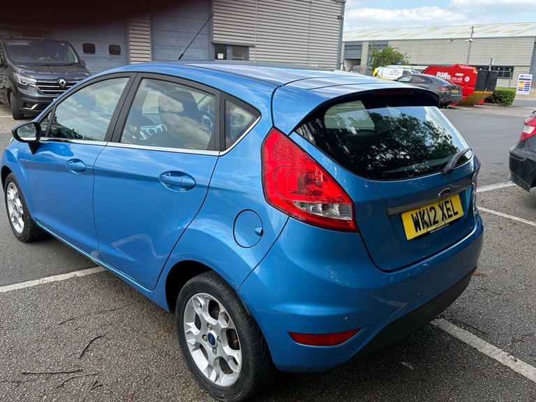 2012 Ford Fiesta 1.25 Zetec 5dr [82] HATCHBACK Petrol Manual