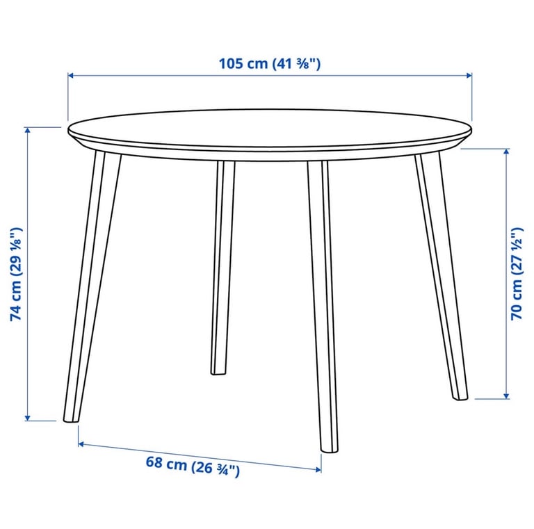 IKEA Wooden dining table 