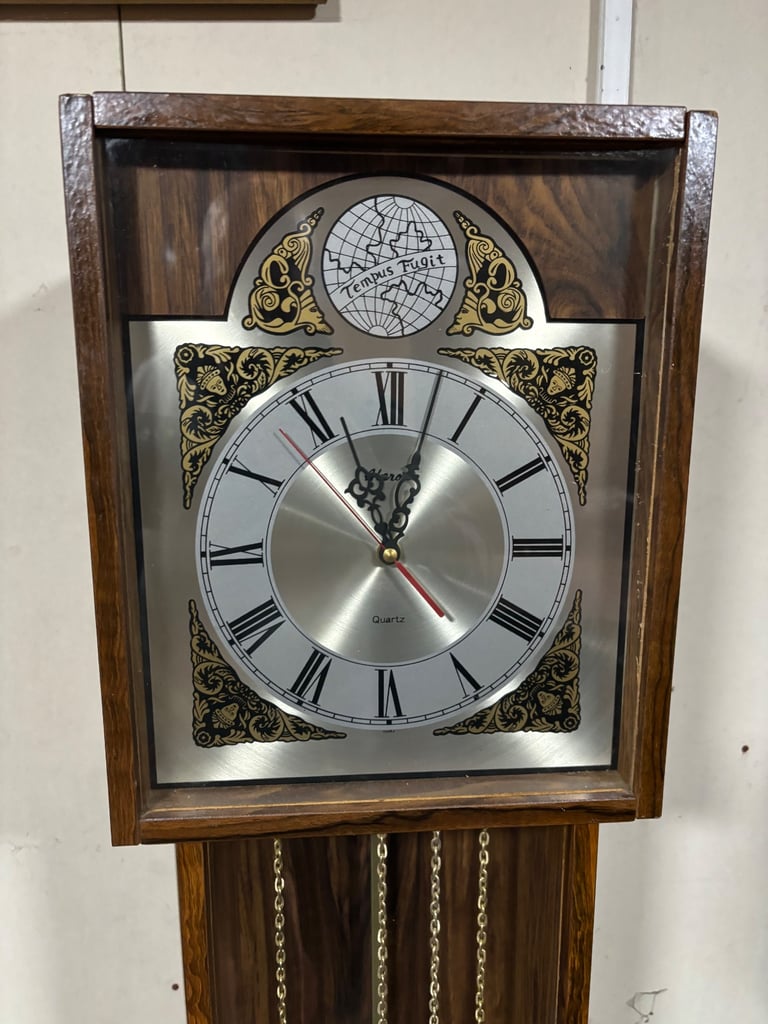 Vintage tempus Fugit grandmother clock 