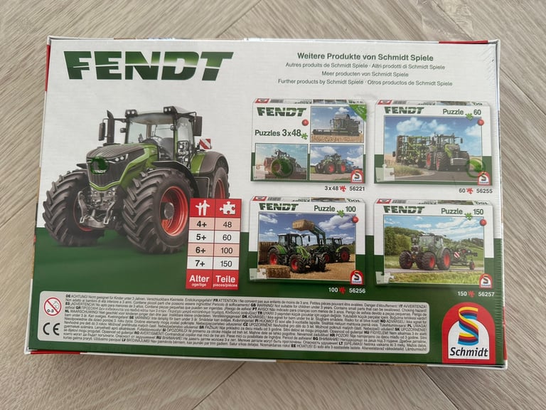 New unopened 100 piece puzzle tractor from 6 years old 
