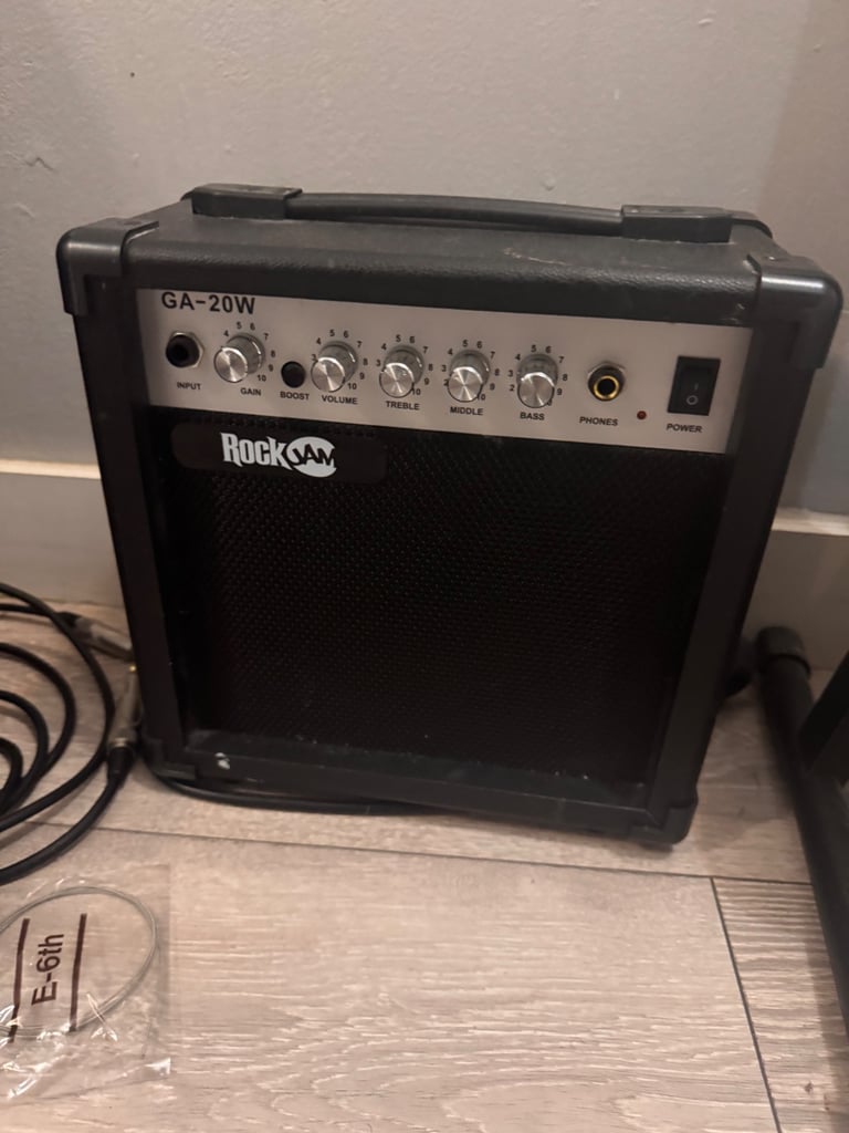 RockJam Electric Guitar & Amplifier set 