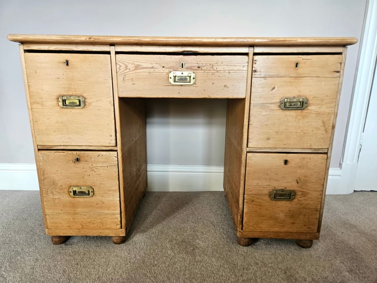 Antique Pine Desk