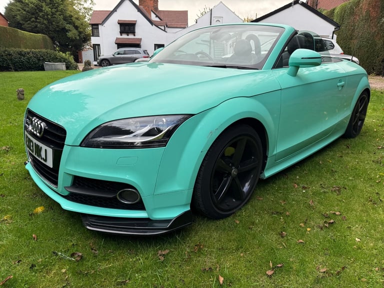 2013 AUDI TT 1.8 TFSI S LINE LOW 46K 2 KEYS LEATHER AC BODYWRAP SPOILERS PX SWAP