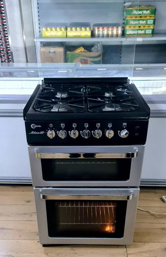 60cm Wide Flavel Milano 60 Gas Cooker, all Gas. Perfect Working. 